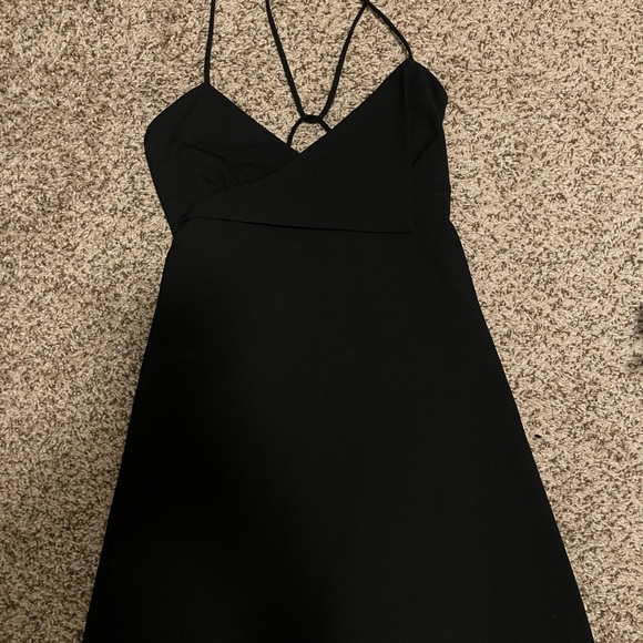 ZARA SURPLICE MINI DRESS - Picture 3 of 8